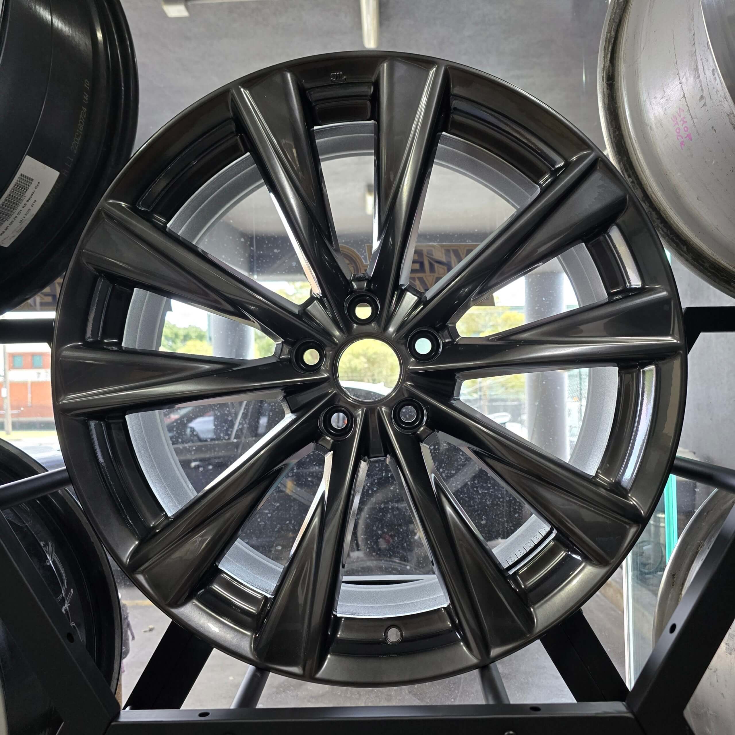 Refurbished Genuine OEM Lexus 20x7.5 Wheel Rim – Shadow Chrome, ET35, Fits NX F Sport, NX350, NX450h, Part Number 4261A78220