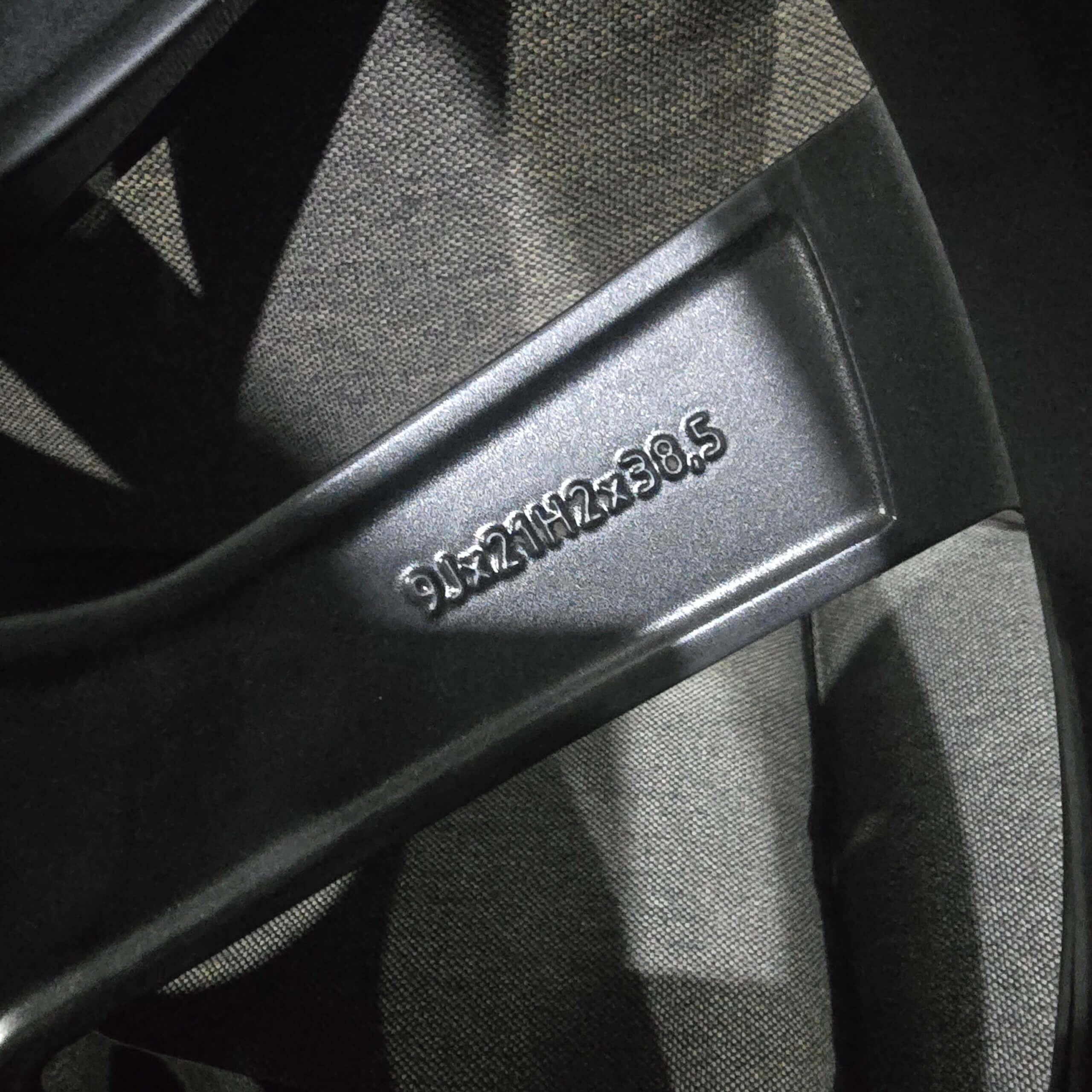 Refurbished Genuine OEM Volvo XC90 21×9 Wheel Rim – Black Machined Face, ET38.5 Offset - Image 2
